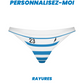 Personnalisation Bas Shelly Rayures